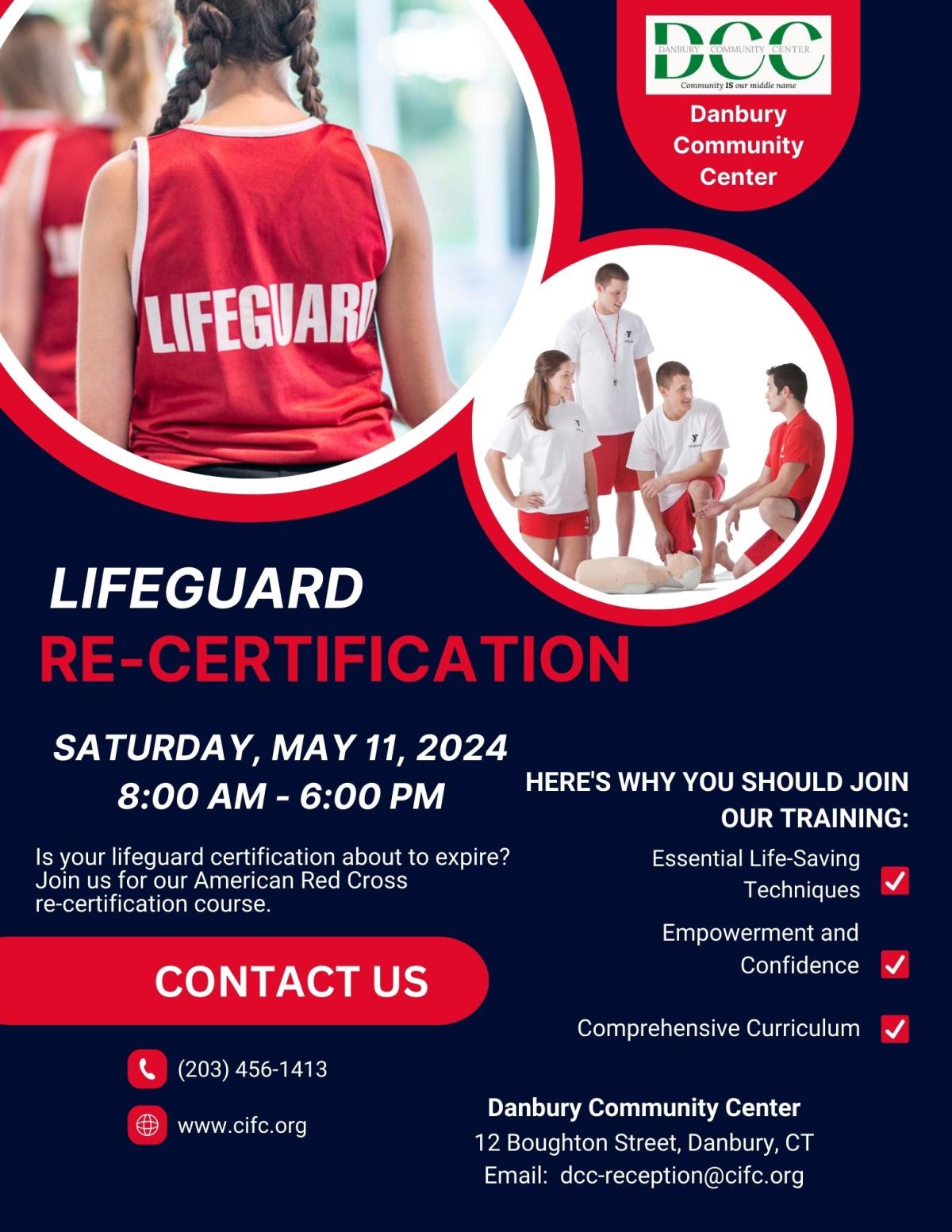 Lifeguard recertification course